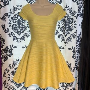 Size small yellow dress